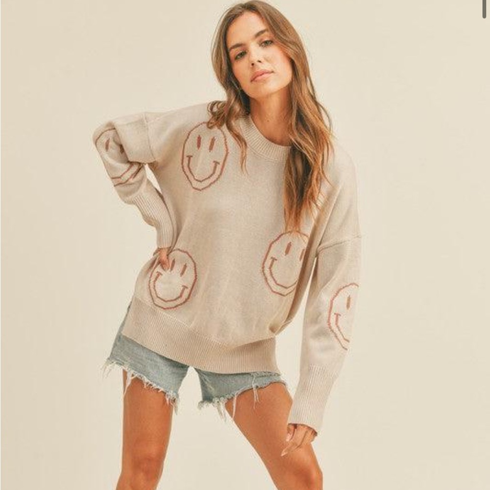 Smiley Face Sweater 
Impressions Small